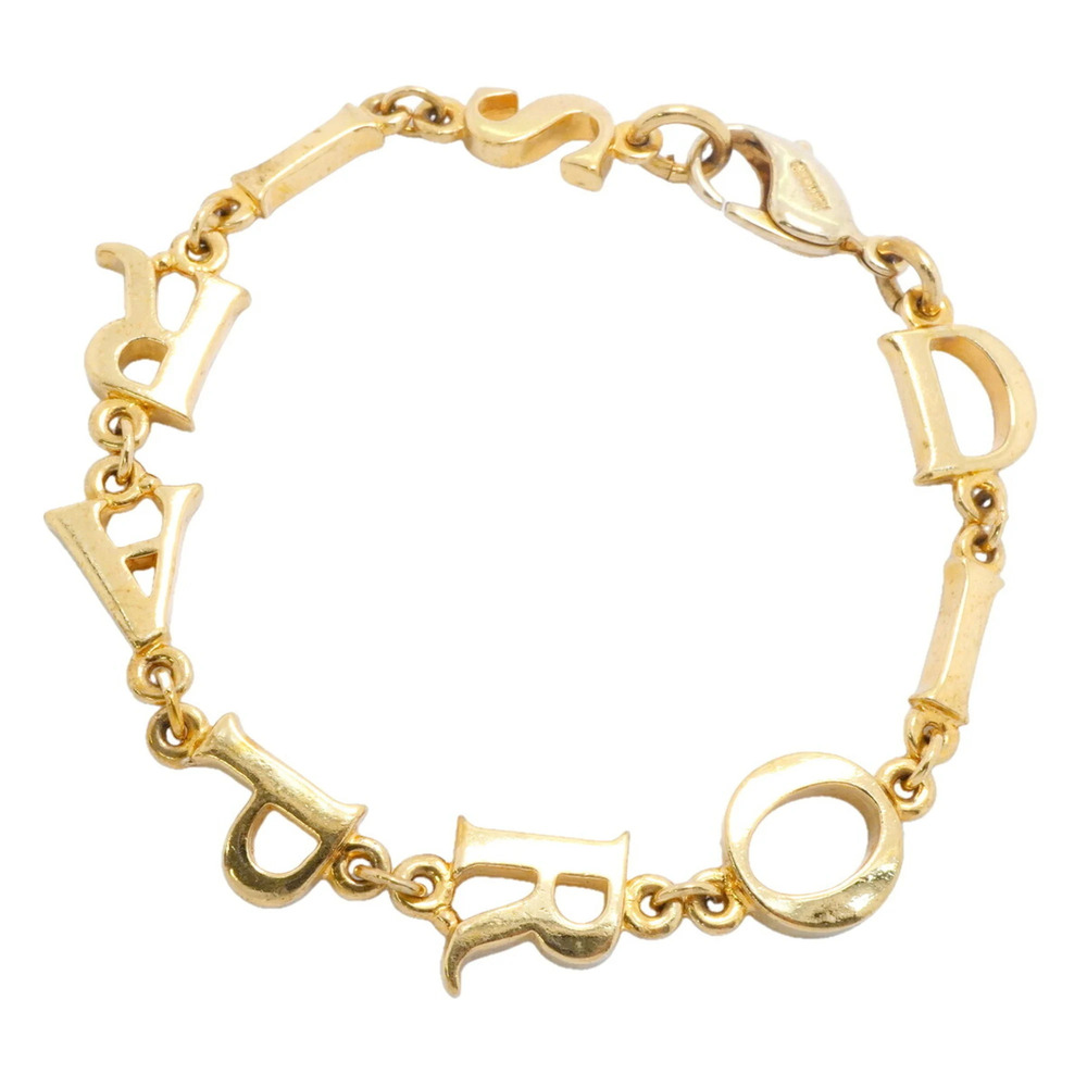 DIOR Gold Charm Bracelet